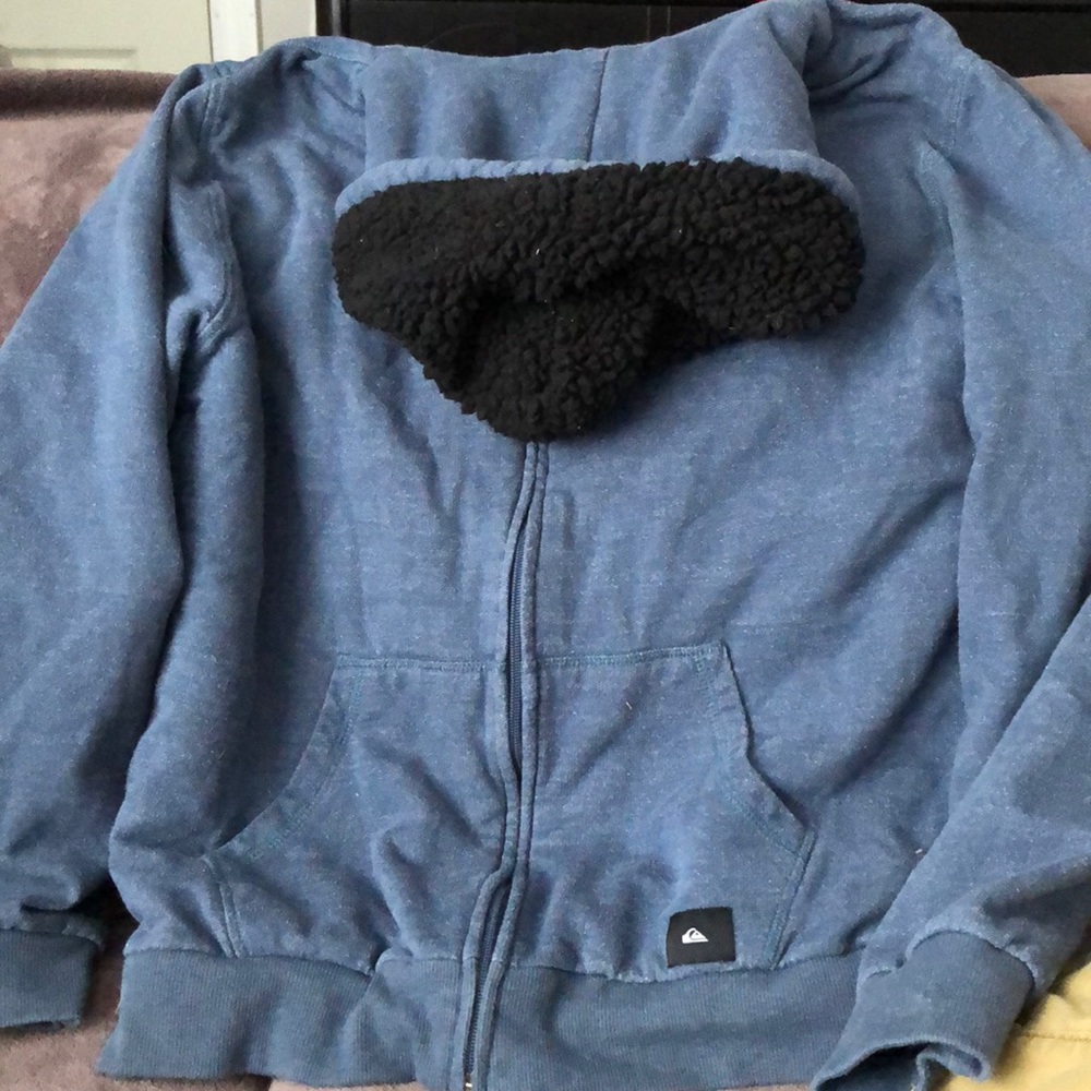 Quicksilver Sherpa lined sweater